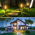 6 Piece Solar Powered Path Lamp