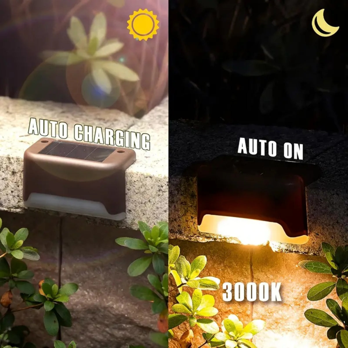 32&16 PCS Solar Deck Lights Outdoor Solar