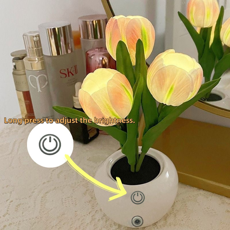 Tulip Lamp -